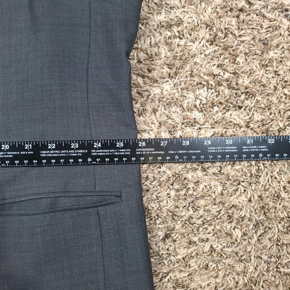 Lauren Ralph Lauren Men Gray Wool Blend‎ Suit Blazer Jacket 52R